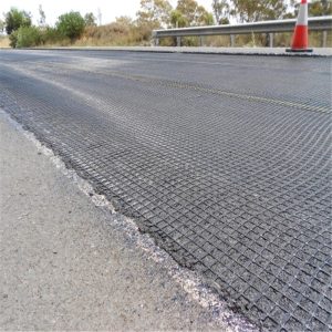 Fiberglas Asphalt Geogitter